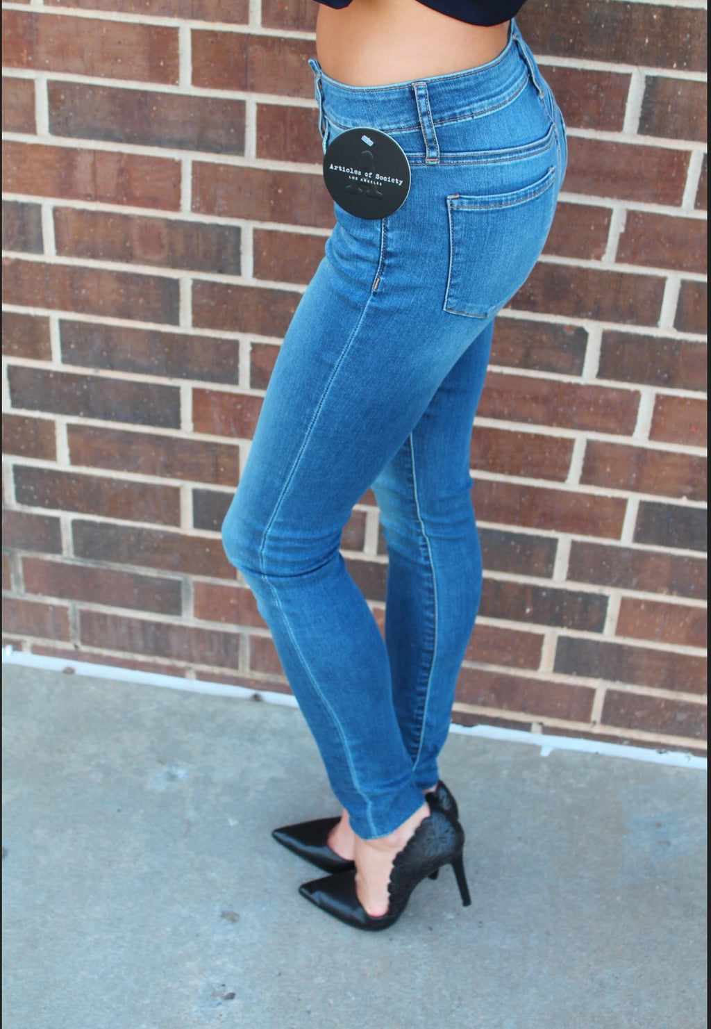 ARTICLES OF SOCIETY Ceder Wash MYA Skinny Jeans