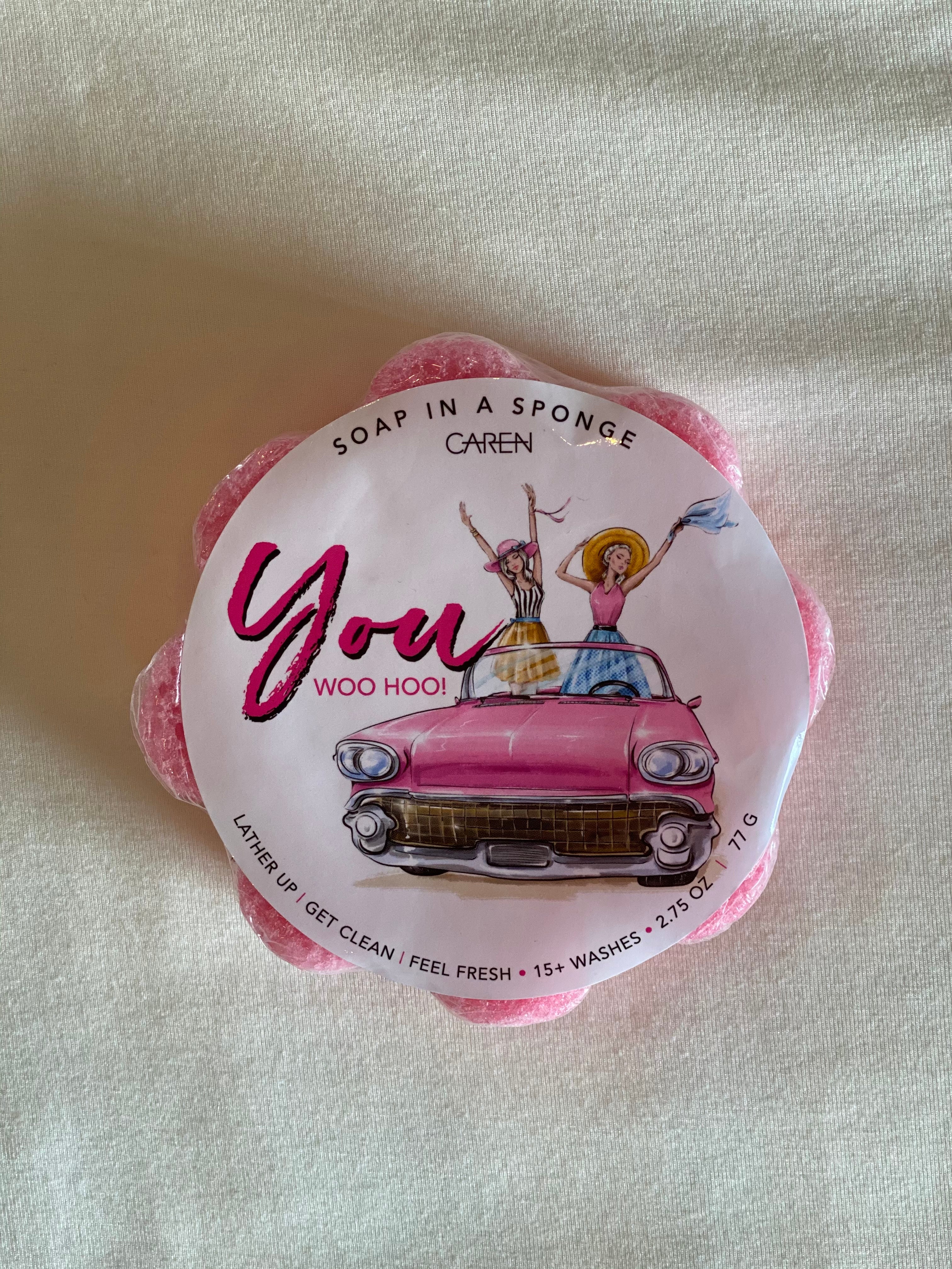 CAREN Scented Soap Sponge