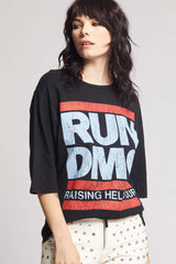 *RECYCLED KARMA 3/4 Sleeve RUN DMC Raising Hell Tour Tee