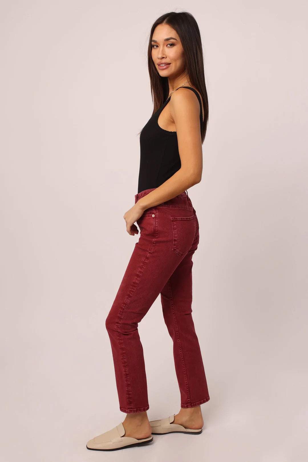 DEAR JOHN HighRise BLAIRE Straight Jeans