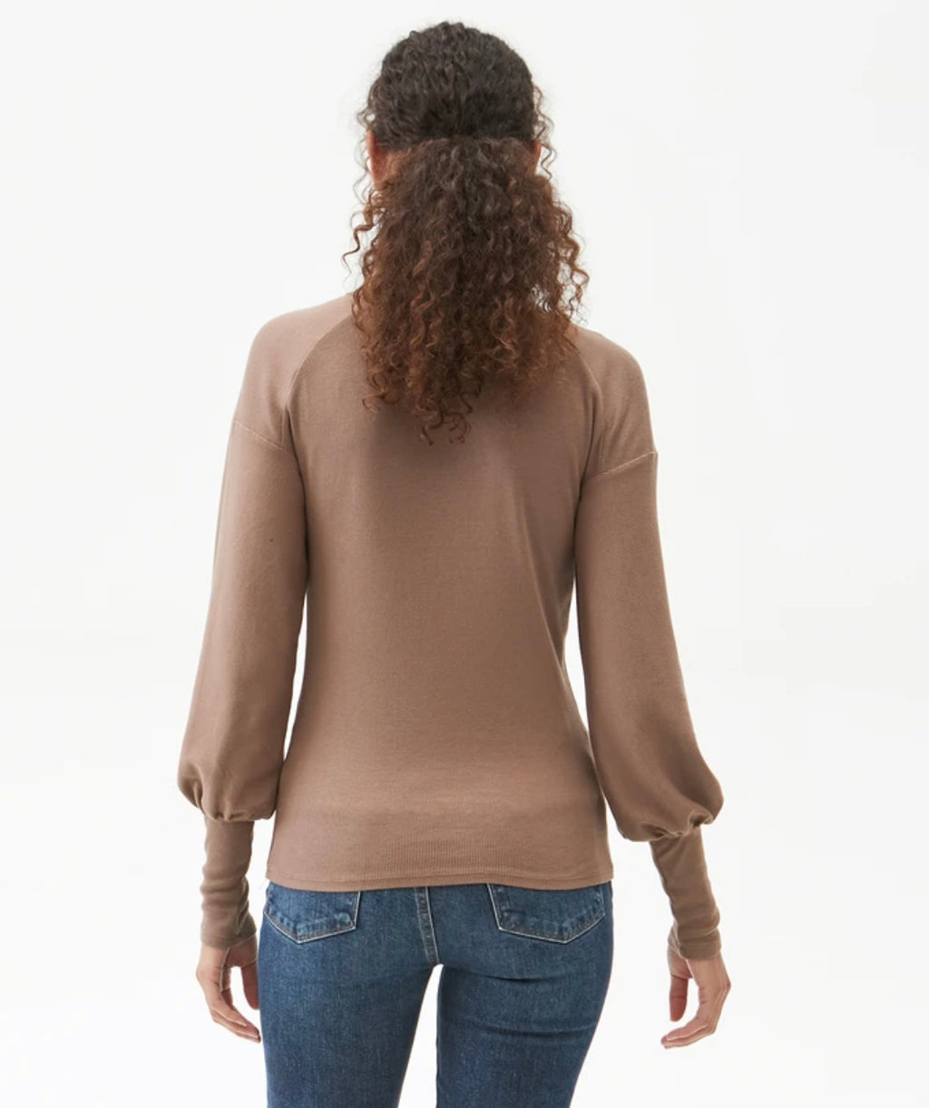 MICHAEL STARS Puff Sleeve MISHA Top