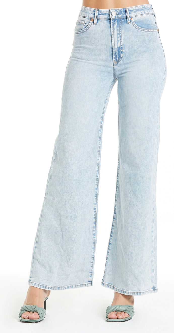 DEAR JOHN Super HiRise FIONA RawHem Flare Jeans