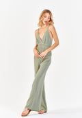 *DEAR JOHN IMANI Gauze V-Neck Jumpsuit