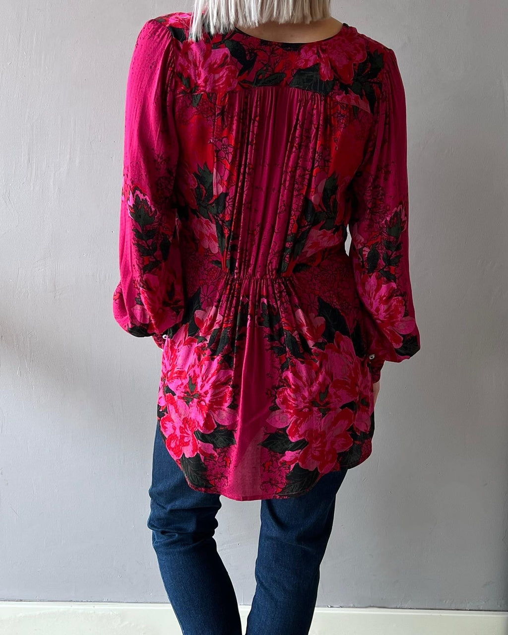 FREE PEOPLE Floral MIKAYLA Tunic Top