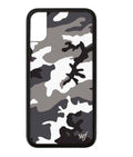 WILDFLOWER IPhone Black Camo Case