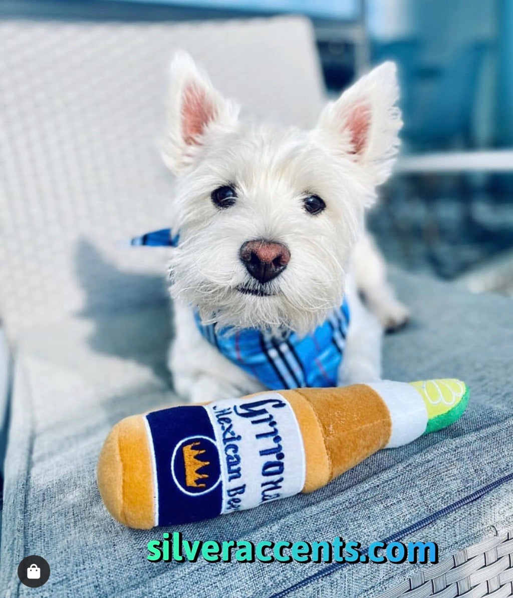 HDD GRRRONA Beer Bottle Squeaker Toy