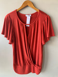 *MICHAEL STARS Luxe~Jersey CECILE Surplice Top