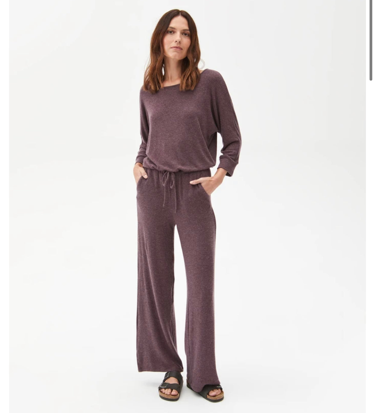 MICHAEL STARS 3/4 Sleeve ANGELINA Jumpsuit