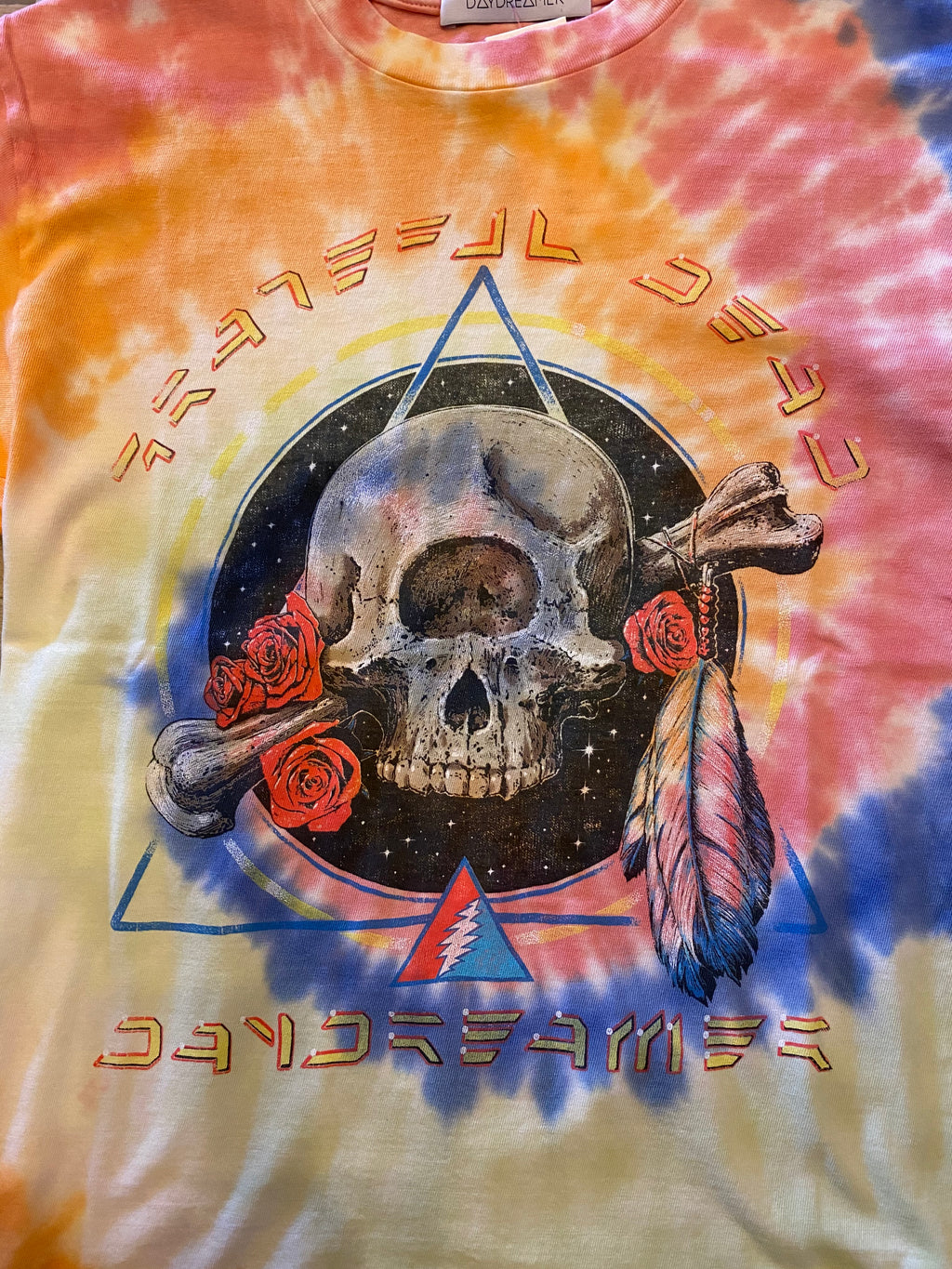 DAYDREAMER TieDye GRATEFUL DEAD Cyclops Weekend Top