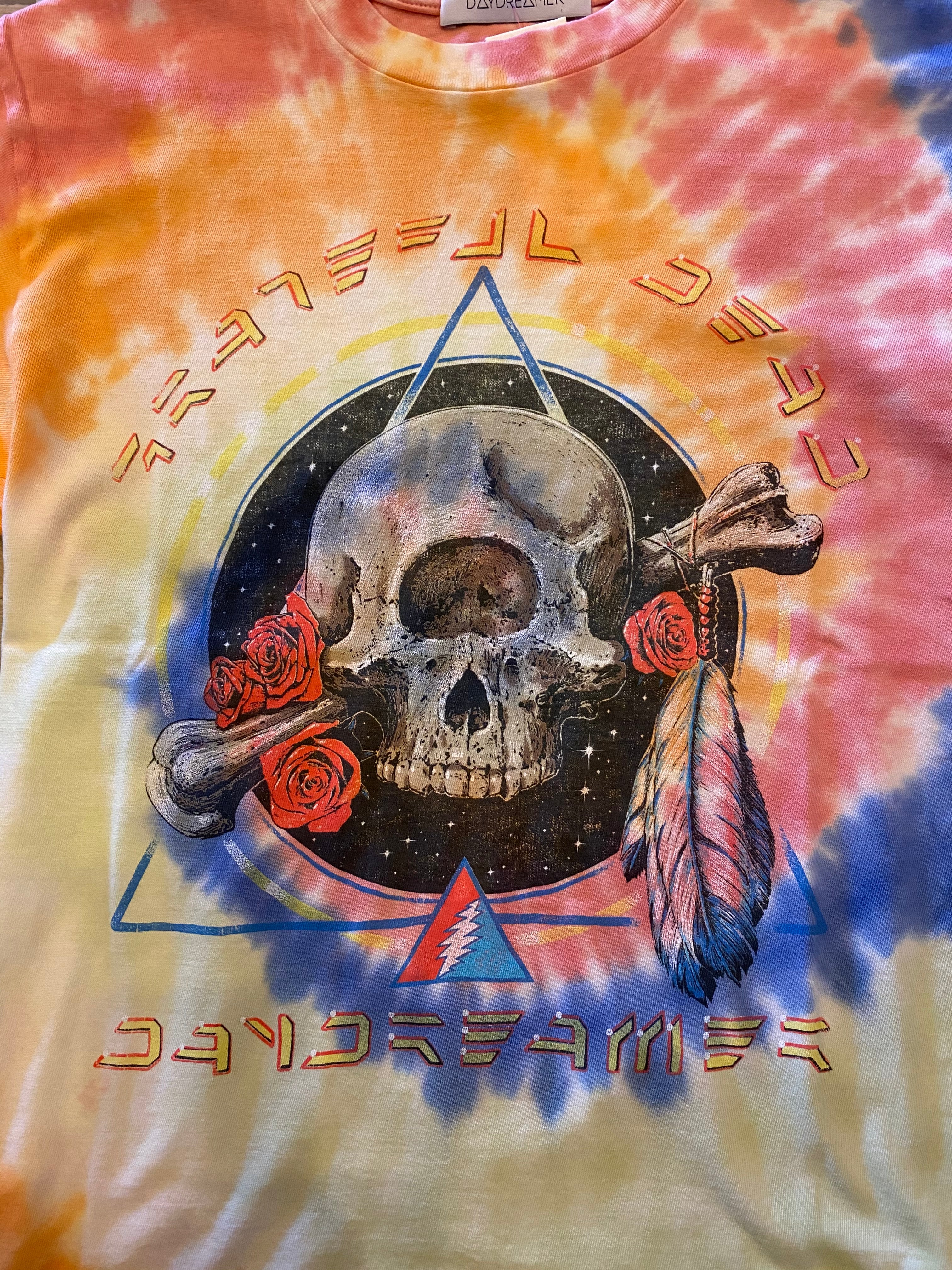 DAYDREAMER TieDye GRATEFUL DEAD Cyclops Weekend Top