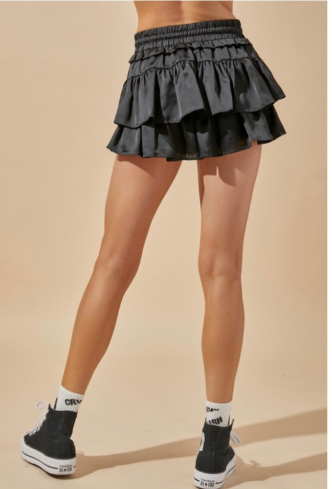 SPIRITS Ruffle Tiered Skort