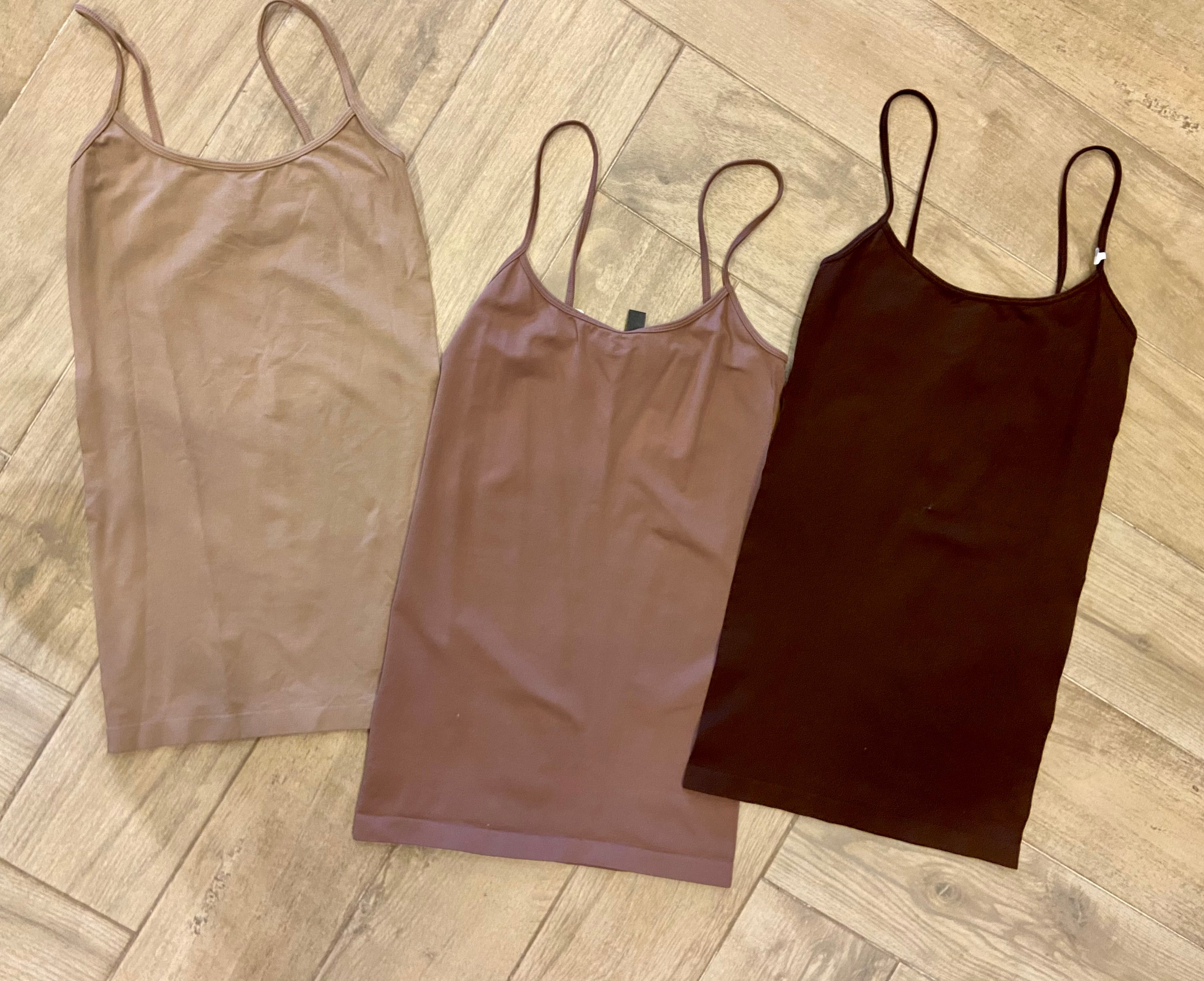 FORNIA Brown Cami Top