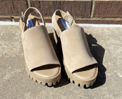 STEVE MADDEN Platform SUNNYSIDE Sling Sandal