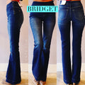 KANCAN BRIDGET Highrise SideZip Flare Jeans