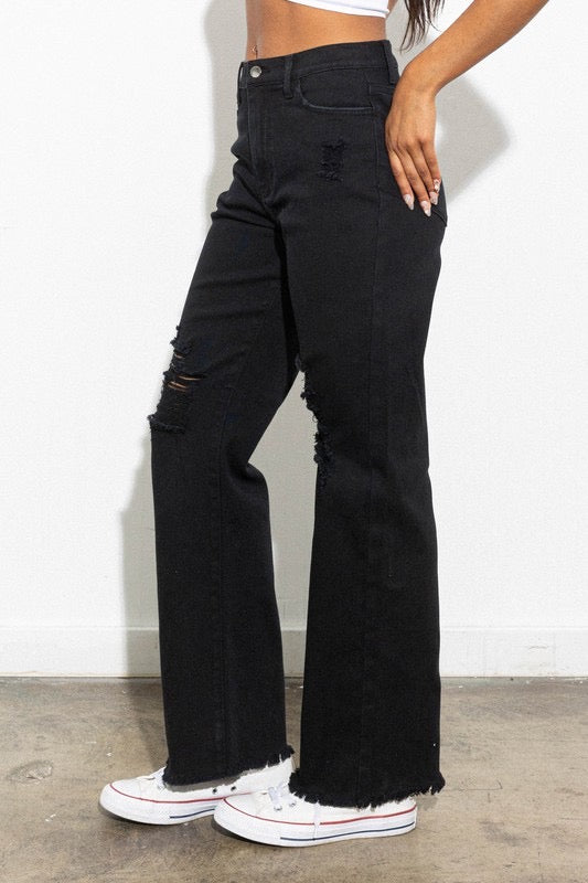 HighWaist STEALTH Distressed Jeans