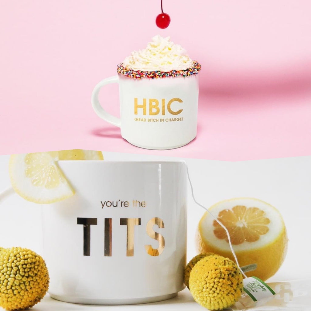 CG Ceramic Foil Graphic Logo Coffee Mug