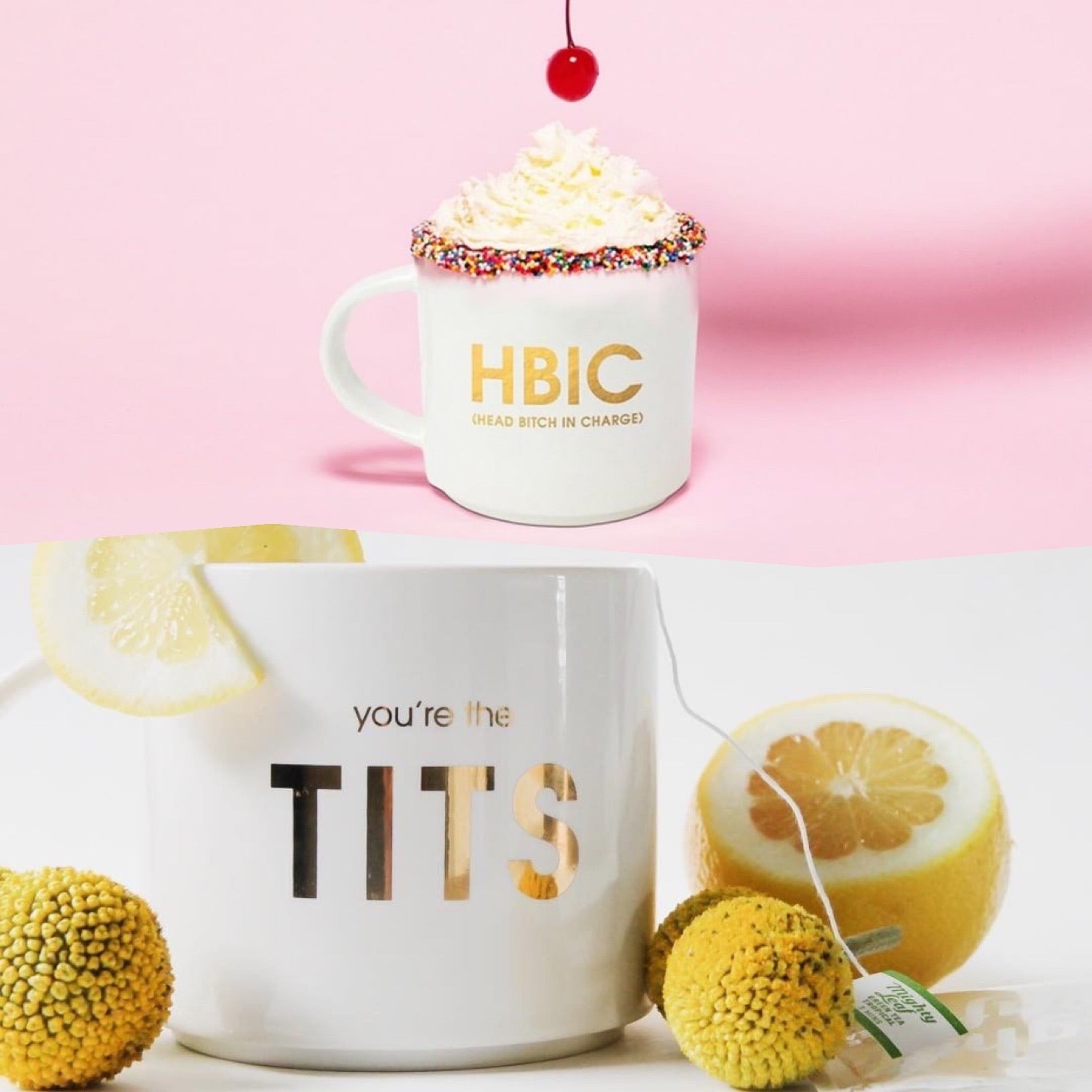 CG Ceramic Foil Graphic Logo Coffee Mug