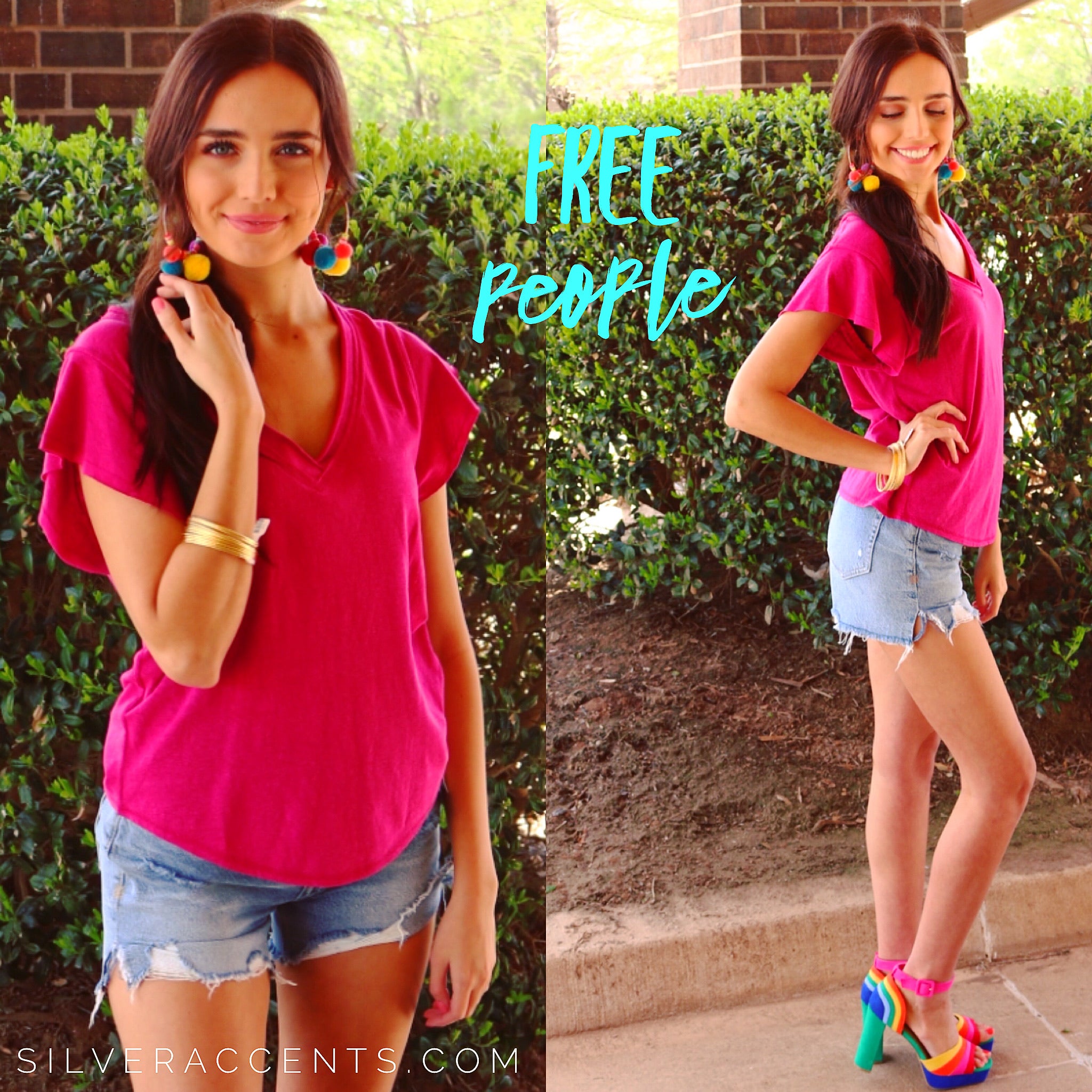 FREE PEOPLE Effortless WE THE FREE Tee