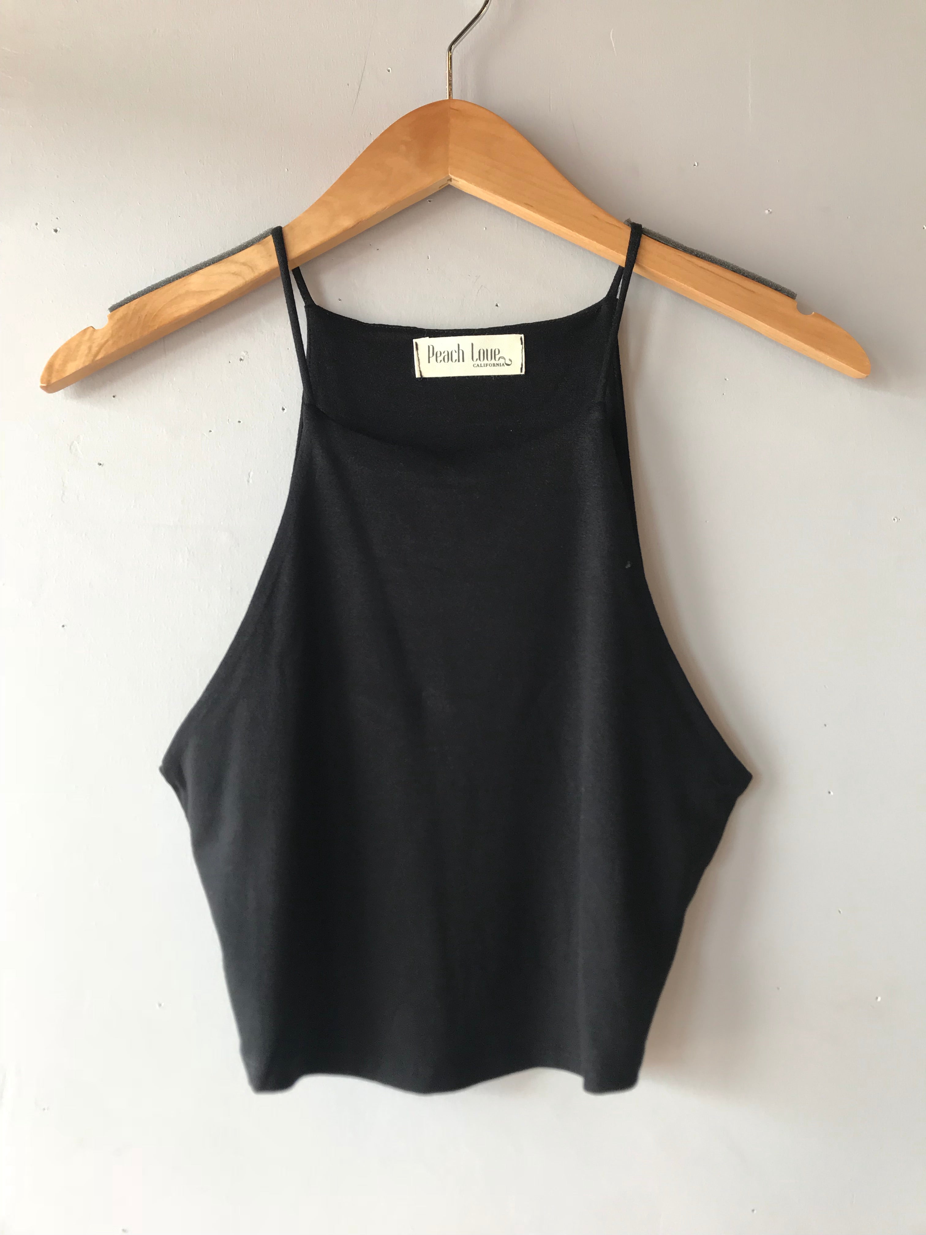 HYSTERIA High Neck Crop Top