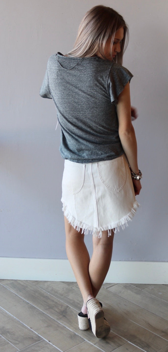 FREE PEOPLE Effortless WE THE FREE Tee