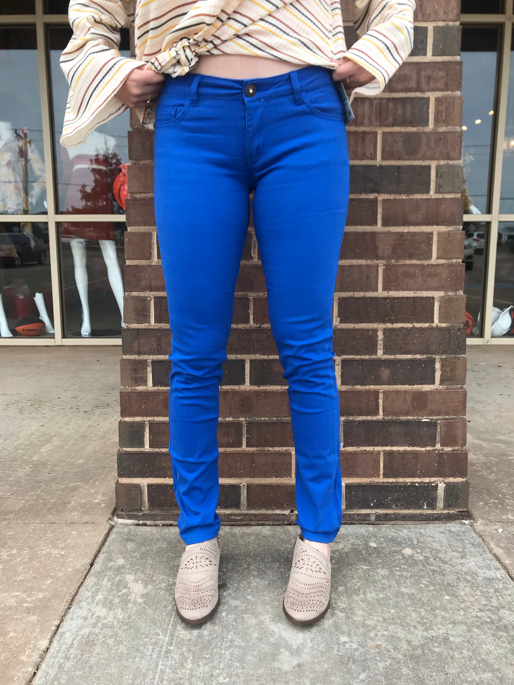 UPTOWN 5 Pocket Color Skinny Jeans