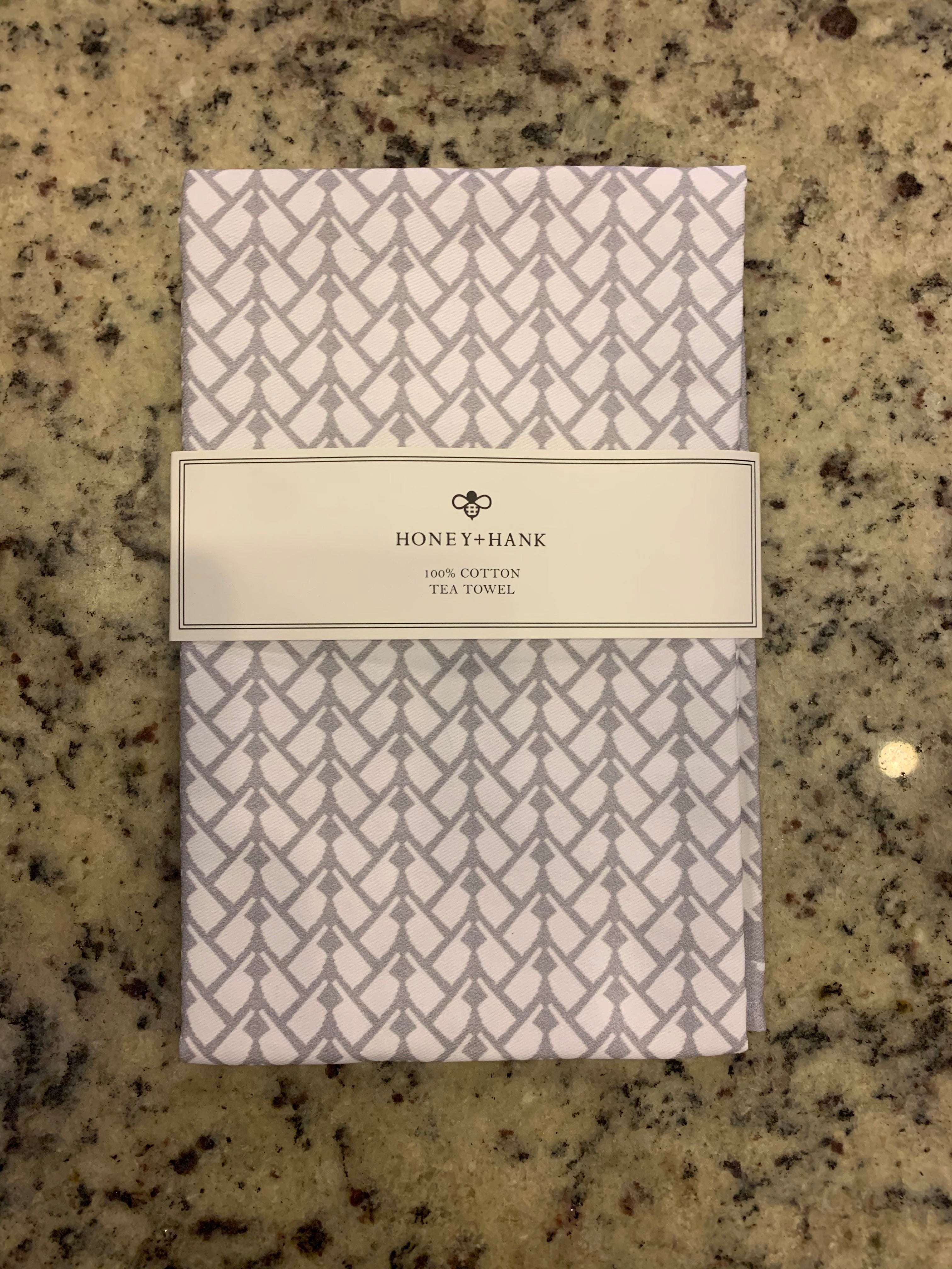 H+H Oklahoma Herringbone Tea Towel