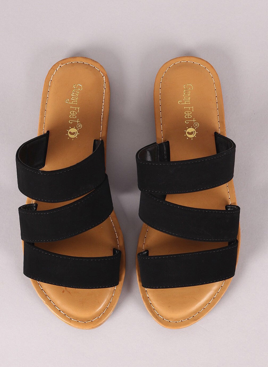 TURF Asymmetrical Strappy Sandals