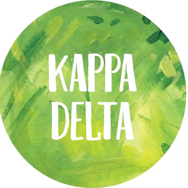 MS Sorority ABSTRACT Greek Chic Sticker