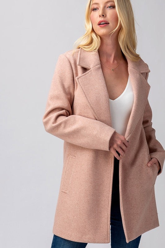 IMAGINE Long Lapel Duster Jacket