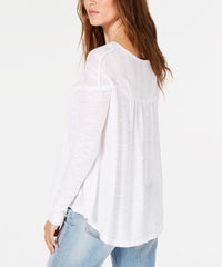 FREE PEOPLE DOWN UNDER HENLEY Top