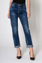 DEAR JOHN HiRise KARSYN Distressed Jean