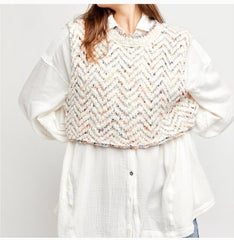 FREE PEOPLE Tank LUCY Sweater Top