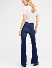 FREE PEOPLE Stretch PENNY Pullon Flare Jeans