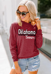 GAMEDAY COUTURE Throw Back VARSITY VIBES LongSleeve Tee Top