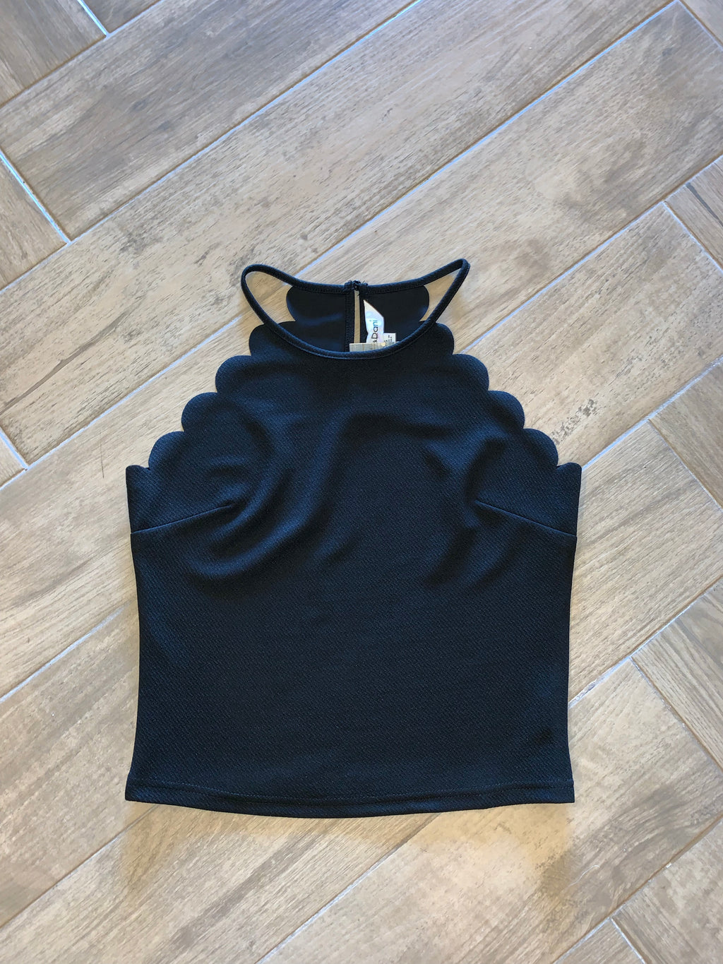 Dave& Dani CONSTANT Scallop HalterNeck Tank