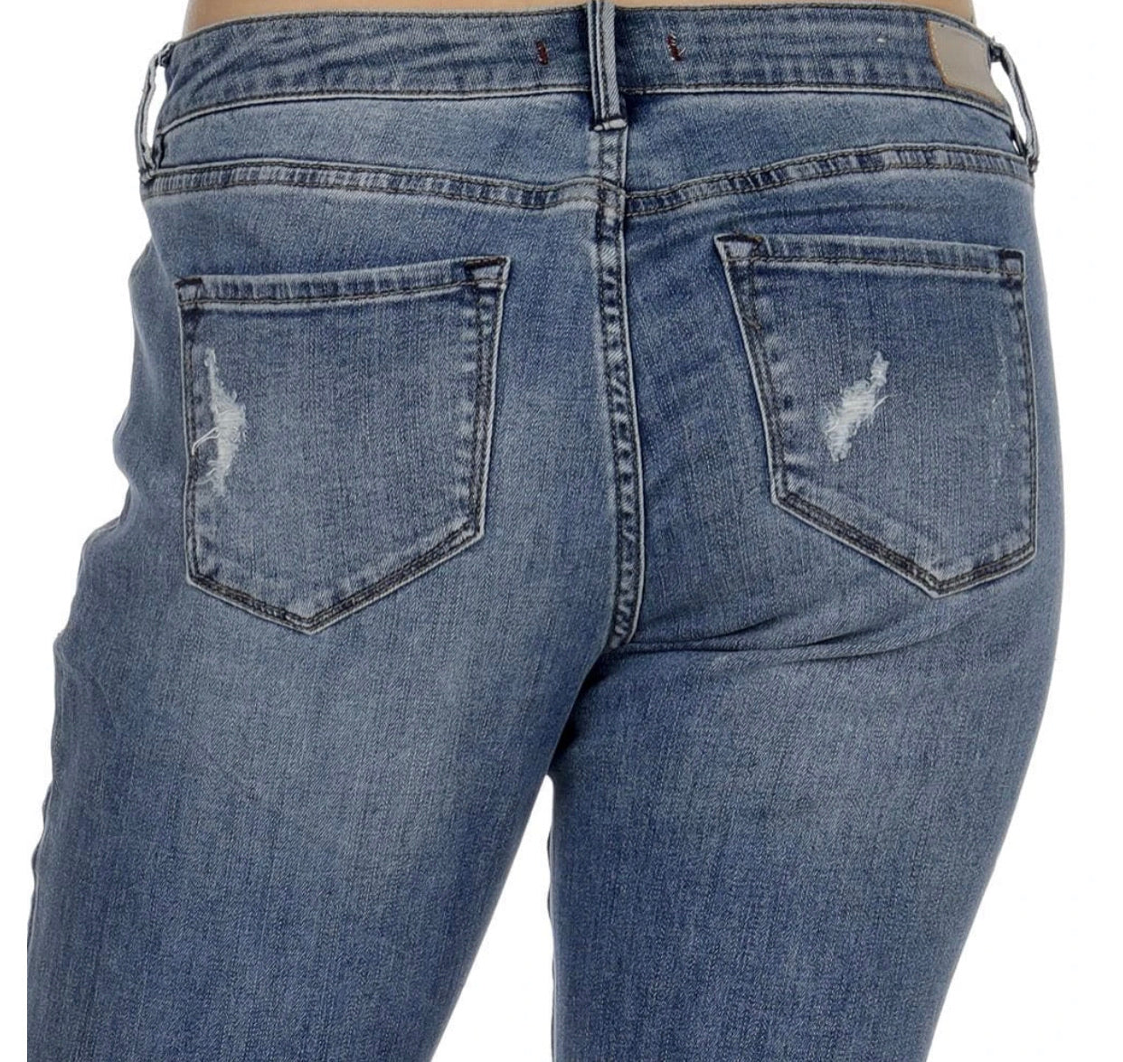 DEAR JOHN HiWaist ROSIE Flare Distressed Jean