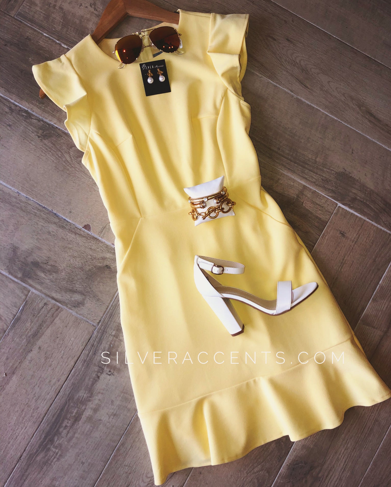 BEAUTE AnkleStrap BlockHeel Sandal Shoe