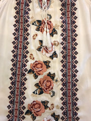 PINNACLE Floral Embroidered Top