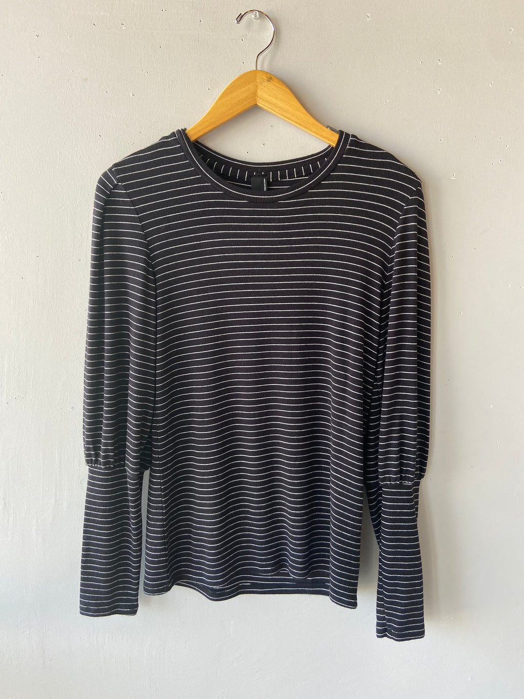 BOBI RetroStripe CRUSADE Bishop Sleeve Top