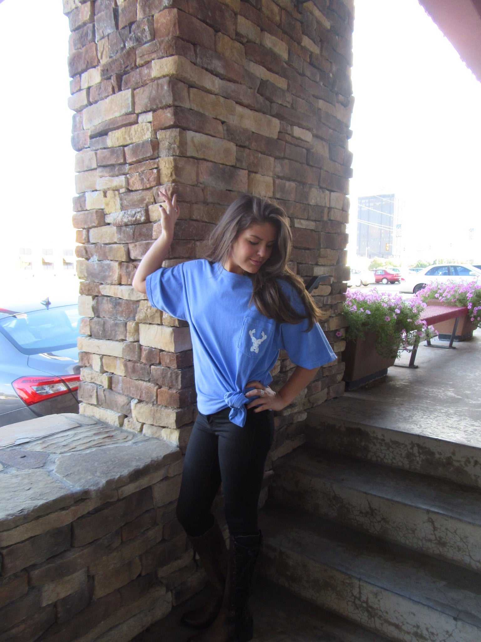 JADELYNN BROOKE Comfort Colors GAME ON ShortSleeve Top