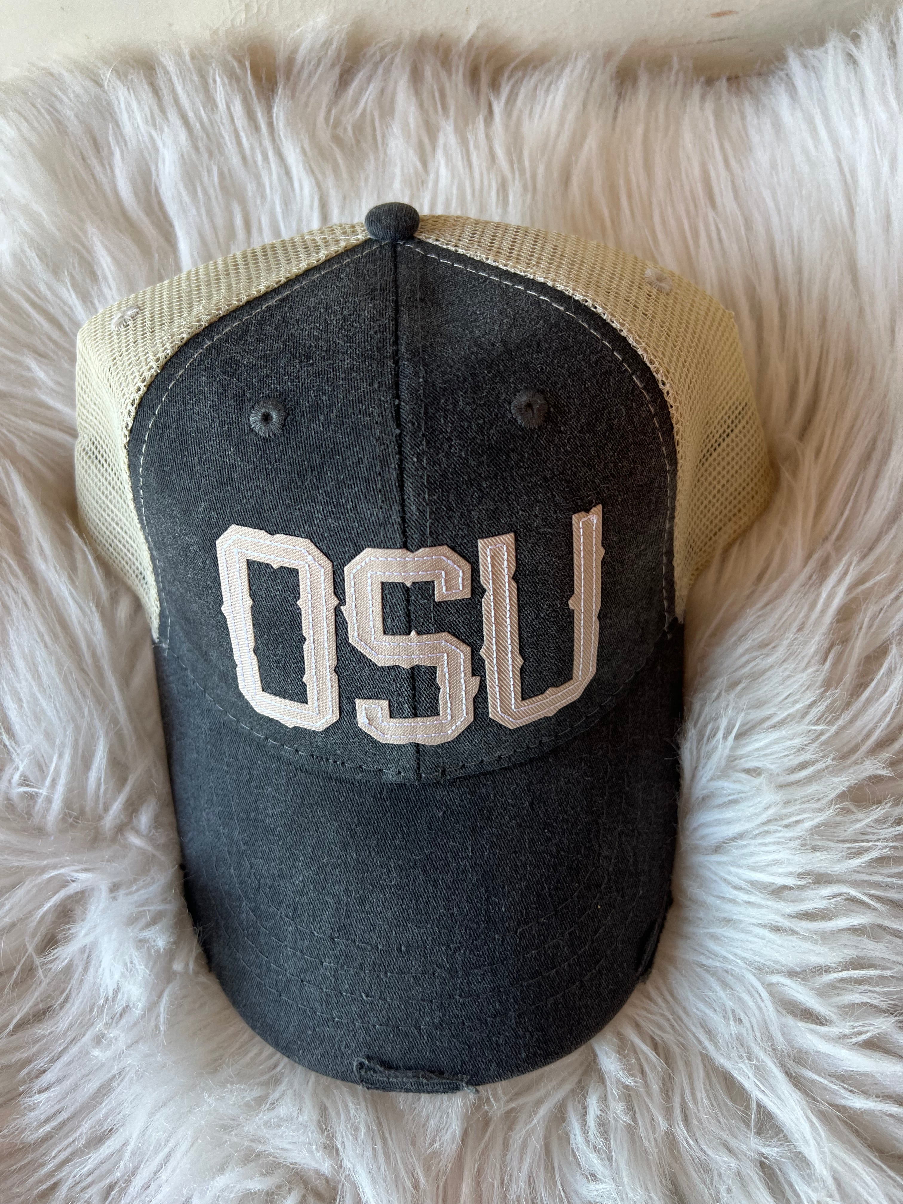 CM Applique Hat OK Collegiate