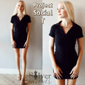 *PROJECT SOCIAL T You’re A Gem Collared RibKnit Dress