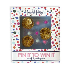 PACKED PARTY PIN IT To WIN IT PUSH PINS