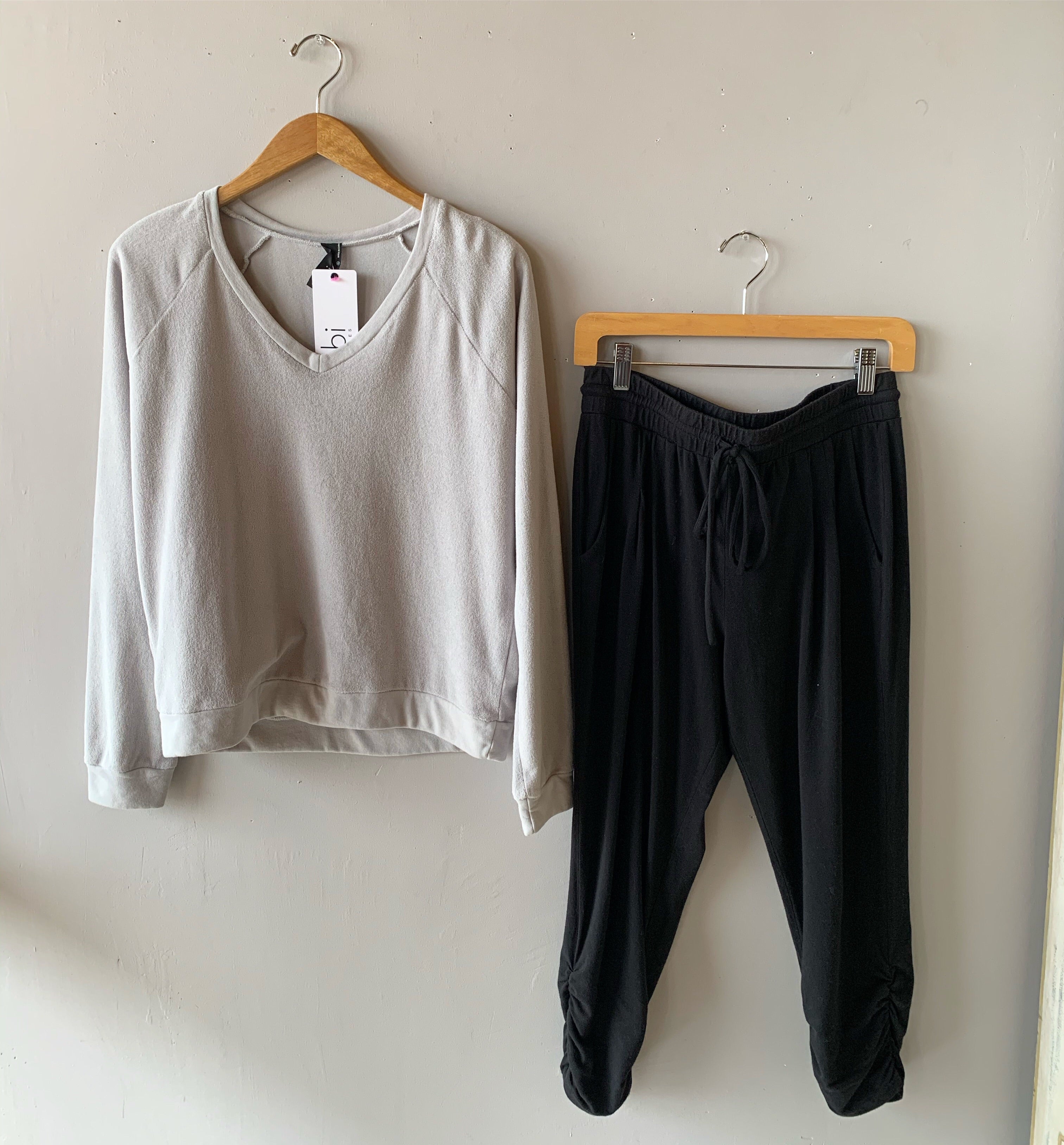 BOBI Shirred FOCUSED Modal Jersey Crop Pant
