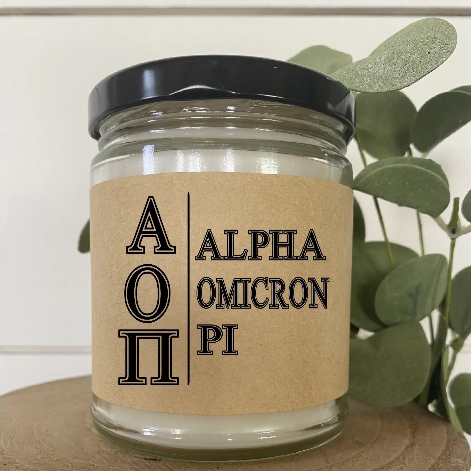 SS Sorority 9oz. VOLCANO 9oz Greek Chic Soy Candle