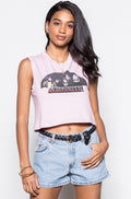 DAYDREAMER AEROSMITH Arch Rebel Peony Tank Top