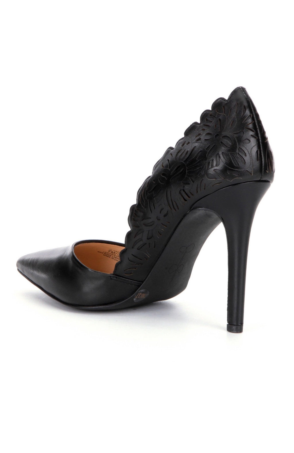 JESSICA SIMPSON Lasercut CASSEL Scalloped Pump Shoe