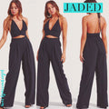 JADED 2pc Halter Top/WideLeg Chiffon Pant Set