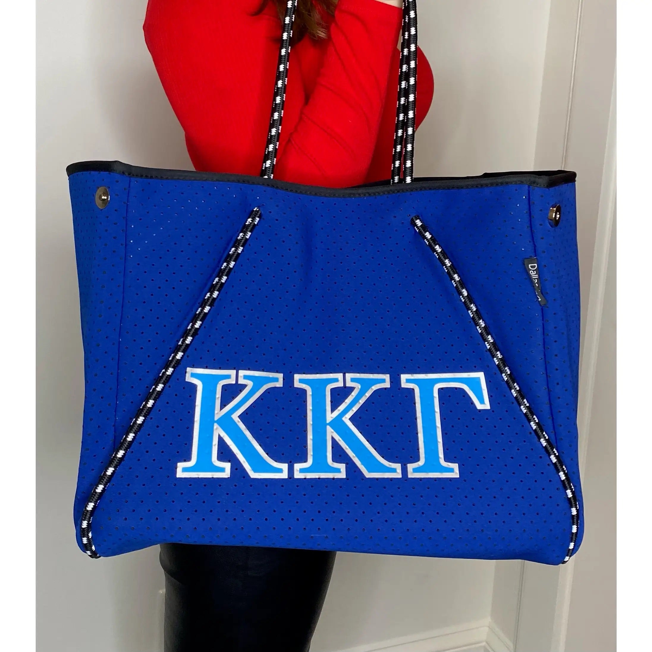 DH Sorority NEVERFULL Neoprene Greek Chic Tote Bag