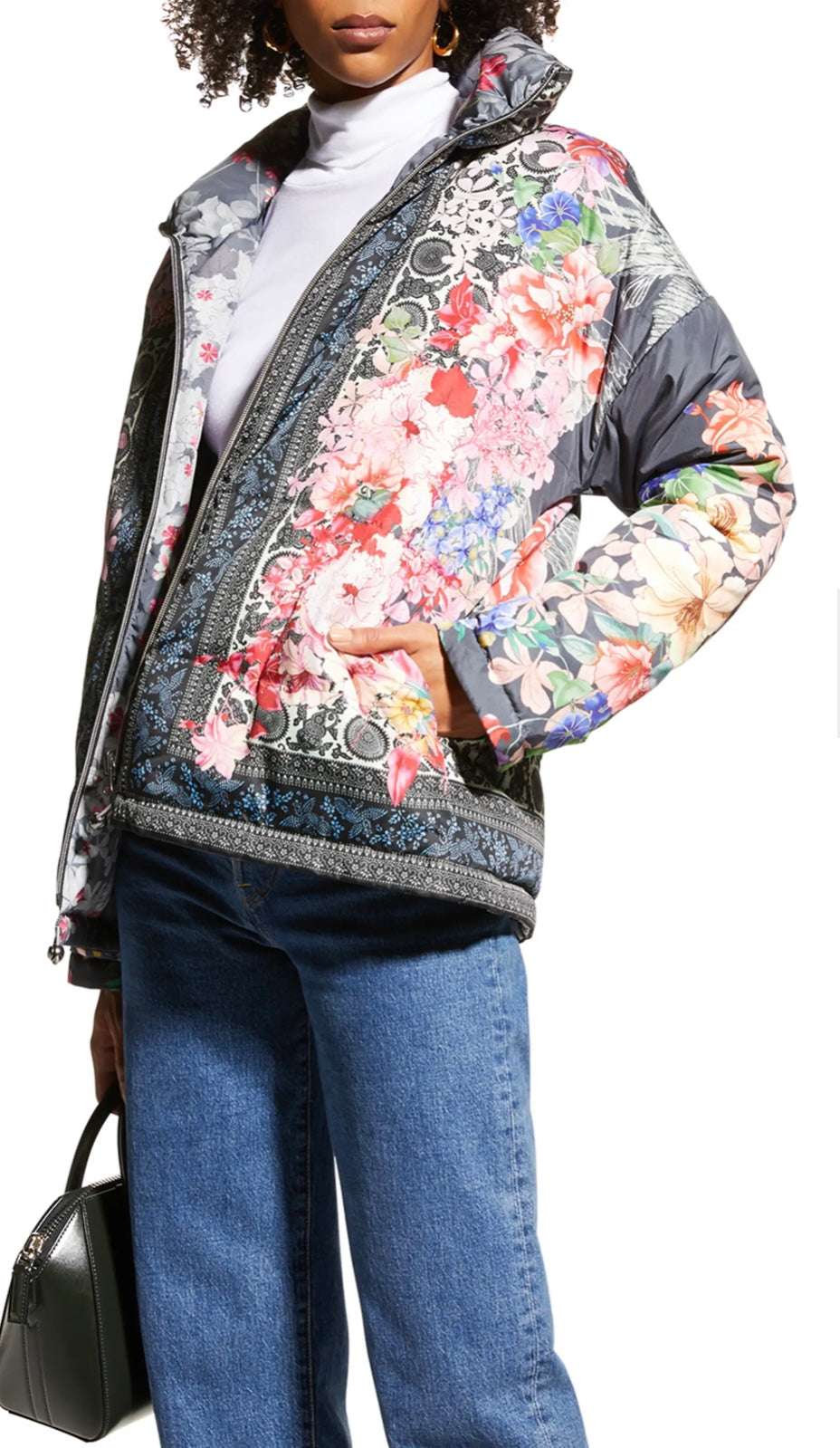 JOHNNY WAS Reversible LINDANA Down Parka